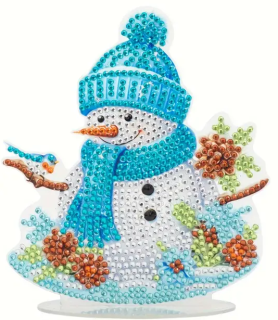 Diamond Painting Weihnachtsschneemann